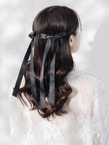 リッカ シーダ(LYCKA SIDA) ツインリボンのハーフアップ/たまプラーザ
