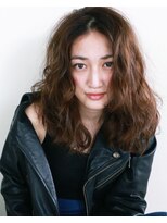 ナヌーク シブヤ(nanuk shibuya)&nbsp;ラフな感じがカッコイイ◇ほつれた感じの無造作ウェーブ