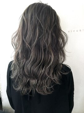 ヴィークス ヘア(vicus hair) 【vicushair】モーブグレー ハイライト