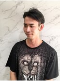 イケメンアッシュカラーの爽やかメンズツーブロショート☆