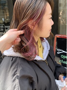 ノエル 池袋店(noel) 【noel】hachi×インナーチェリーピンク