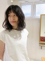 リンカラン ルリエ(LINGKARAN Relier)&nbsp;重めのボブにシースルーバング