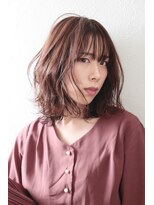 アルティプレジール(ALTI PLASIR) ラフな毛先のレイヤーロブ