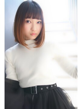 ブーケ(BOUQUET) 切りっぱなしボブ・内巻き・サラサラストレートボブ