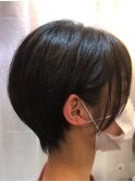 【momp】ひし形シルエットショートボブ
