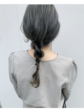 美容室 アイディー i-dee ロープな編みおろし