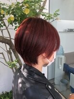 ロベック モトヤマ(Lobec MOTOYAMA) 赤髪ショート