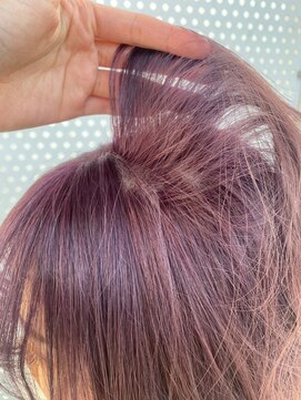 ジーナ 博多(Zina) 【Zina】Aラインボブ/モーヴカラー/透明感/20代30代40代