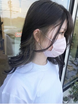 アーブル ヘアーアンドメイク(ARBRE) ブリーチインナーカラーミルクティーベージュ