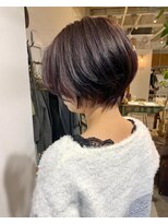 ナルヘアー 越谷(Nalu hair) ハンサムくびれショート×ラベンダーカラー