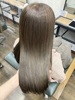 オロ(ORO) 【ORO】ブリーチなし アッシュグレージュ 浅見