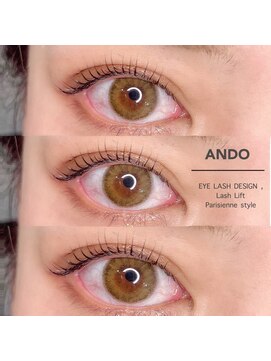 アンド(ANDO) Eye Lash Perm Parisienne style【本町】