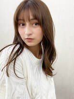 エミュー 湘南台店(emue)&nbsp;メルティカラー/似合わせカット/ウェーブミディアム/湘南台