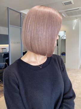 カラーズ(PRIVATE HAIR SALON COLOR'S) 【カラーリスト小栗】ハイトーン◎ピンクパール