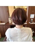 丸みショートボブ