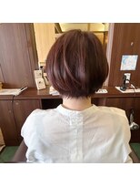 シャンプー ボーイ 宮崎柳丸店(SHAMPOO BOY) 丸みショートボブ