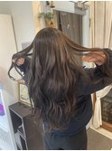 ブリーチなし×ロングヘアー