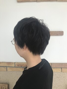 トップヘアー 本店(TOP HAIR) お手入れ簡単ショートパーマスタイル