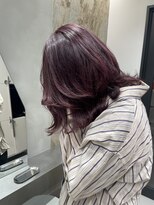 ソル 栄矢場町(SOL) ラベンダーカラー/ピンクラベンダー/くびれミディ/名古屋美容院