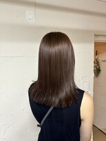 トクテ 吉祥寺(tokute)&nbsp;グレージュカラー/ボブウルフ/黒髪/ココアベージュ