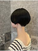 ベリーショート×刈り上げグラデーション