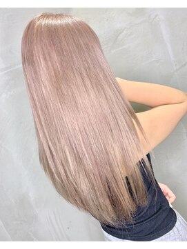 アルカナ 明治神宮前原宿(ARCANA) ミルクティーベージュ　ホワイト　ハイライト　インナーカラー