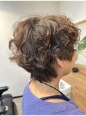 ゆるふわショートマッシュウルフ