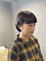ラック(LUCK)&nbsp;ミニボブワイドバング/プツッとボブ/アッシュブラウン/船橋