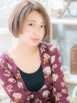 モッズヘア 越谷(mod's hair)&nbsp;抜け感フェイスフレーミング前下がり小顔ボブh3越谷20代30代40代