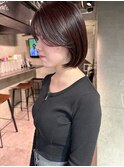 顔まわりの毛流れ大事！タンバルモリボブ！