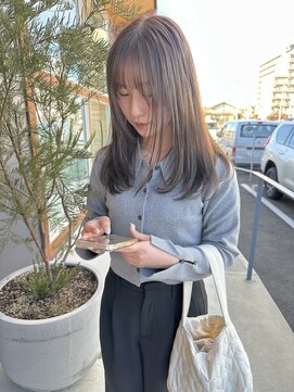 エムサロン 元総社(emusalon) まろやかベージュ×ワンカールレイヤー