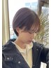 カット＋髪質保修トリートメント＋マイクロバブル付き￥7000
