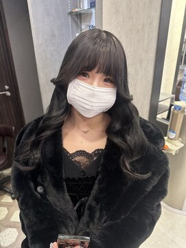 ジルバイジゼル(JILL by GiseL) 黒髪に近いグレー