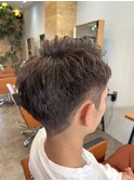 【Agu hair ace 各務原】刈り上げショート×アッシュブラウン