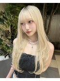★抜きっぱなしブロンド★×韓国レイヤーカット×表参道×渋谷