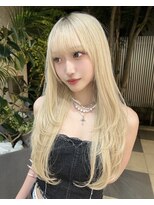 ベル 表参道Terrace(Belle) ★抜きっぱなしブロンド★×韓国レイヤーカット×表参道×渋谷