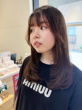 アムヘアー(A.M. hair) ミディアムレイヤー/レイヤーカット/ウルフカット/ショート