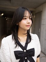 ホロン 池袋(HOLON)&nbsp;池袋HOLON /ハッシュカット/暗髪ミディアム/レイヤーカット