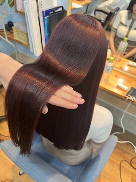 アン ブリーチ(UN BLEACH) 【ダブルカラー】ワインレッド