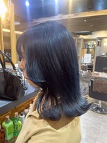 ラピス 横浜(Lapis)&nbsp;ブルーブラックカラー切りっぱなし