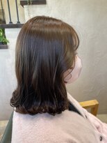 美容室 ホーム オアシス店(home)&nbsp;切りっぱなしミディアム