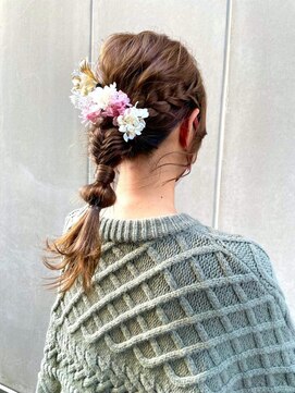 アール 北千住店(ar) 成人式アップ/結婚式アレンジ/お呼ばれヘア