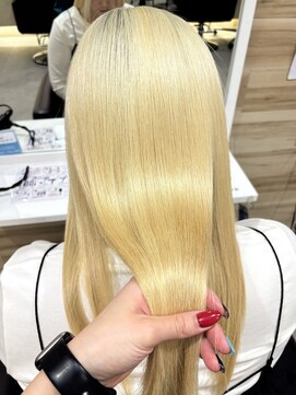 ハイトーンでも艶髪！！