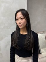 エント(ent)&nbsp;グレージュ×レイヤーカット