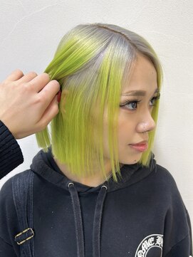 リトバイトゥルークリエイション 大宮(Re:to by True Creation) 【シルバー×ライムグリーン】