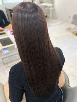 マリアバイアフロート(Maria by AFLOAT) ツヤ感ブラウンカラー