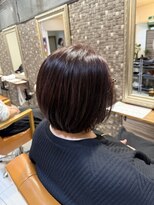 ルフュージュ バイ プロデュース 相模大野店(Refuge by Produce)&nbsp;【立体感×艶】カット＋極細ハイライト＋透明感カラー