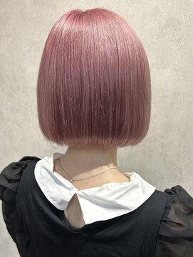 ルノン(LUNON) 黒髪クラゲヘアーオリーブグレー小顔ココアベージュ