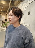 it. YUI センターパート 韓国風メンズヘア