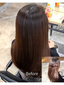 サクラ オモテサンドウ(SAKURA) 美髪矯正/プレミアム縮毛矯正/髪質改善